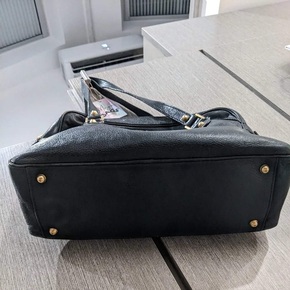 Gucci: Blondie Studded Soho GG Calf Leather Bag - Picture 7 of 11